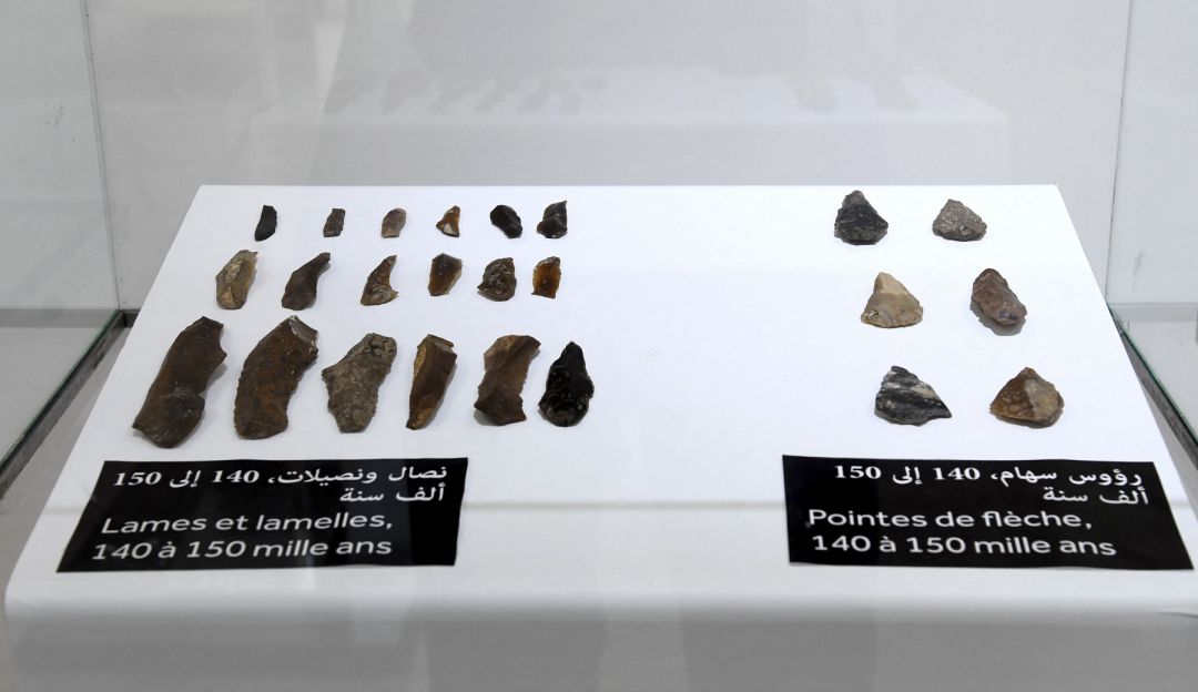 Piezas arqueológicas encontradas en Marruecos Piezas arqueológicas encontradas en Marruecos