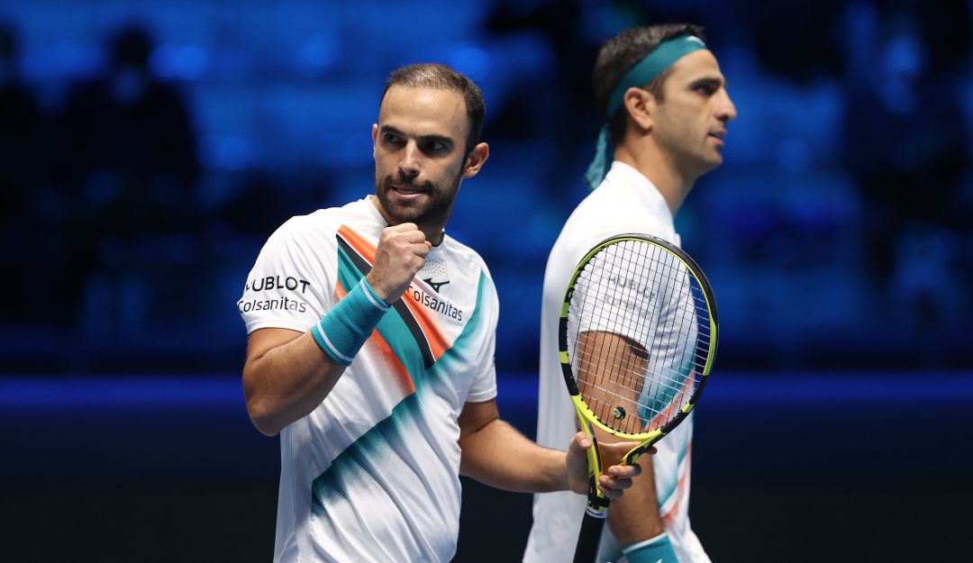 Juan Sebastoán Cabal y Robert Farah. Juan Sebastoán Cabal y Robert Farah.
