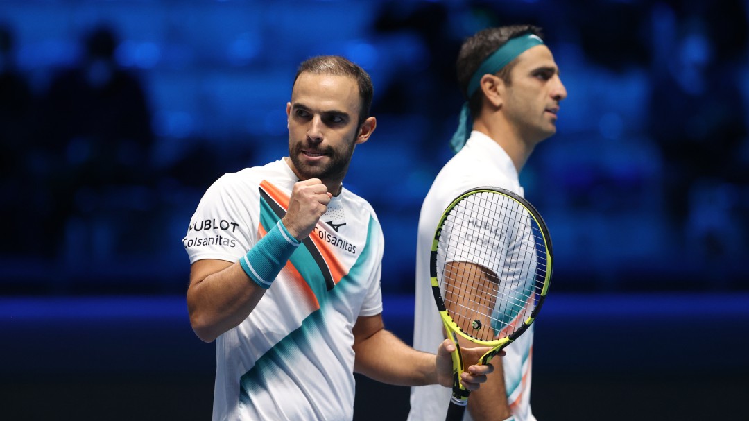 Juan Sebastián Cabal y Robert Farah se despiden del Torneo de Maestros