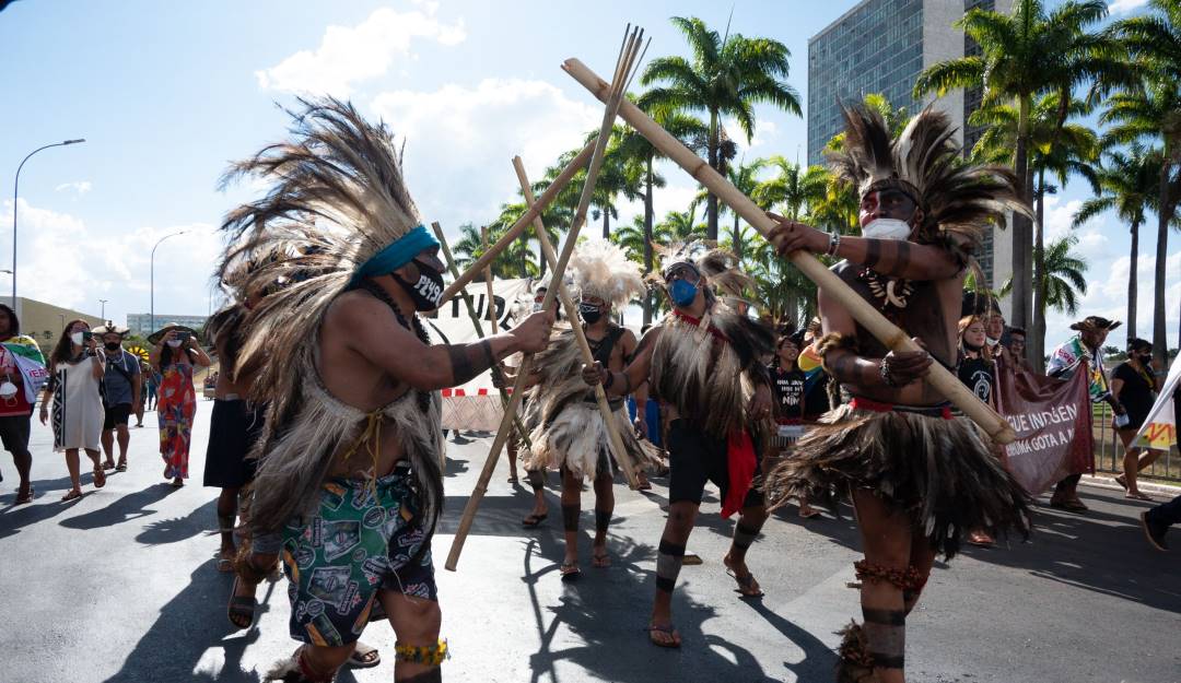 Indígenas brasileños. Foto: Getty Indígenas brasileños. Foto: Getty