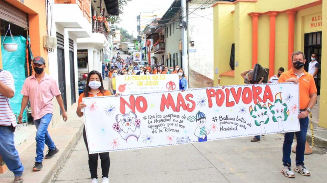 Autoridades de Risaralda iniciaron campañas en contra de la pólvora