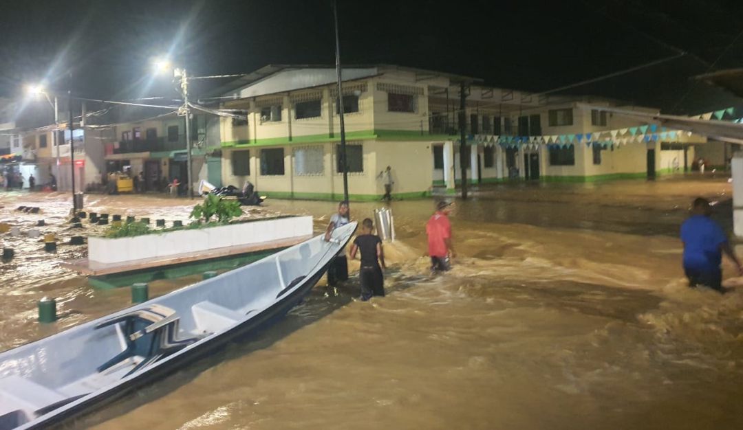 Inundaciones en López de Micay, Cauca Inundaciones en López de Micay, Cauca