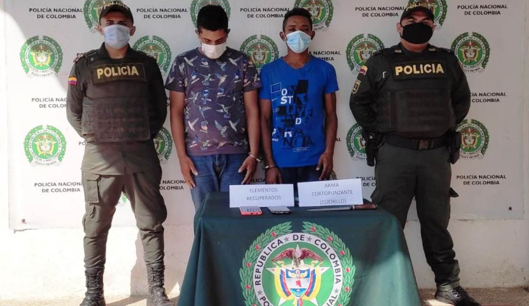 Al parecer participaron en un atraco a una mujer en hechos que se presentaron en el barrio Las Delicias, casco urbano de este puerto fluvial Al parecer participaron en un atraco a una mujer en hechos que se presentaron en el barrio Las Delicias, casco urbano de este puerto fluvial