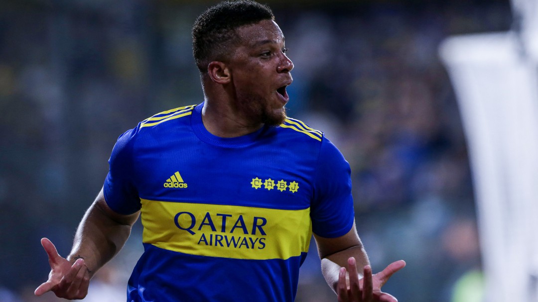 Video: Golazo de Fabra con Boca Juniors que tuvo a los cuatro colombianos