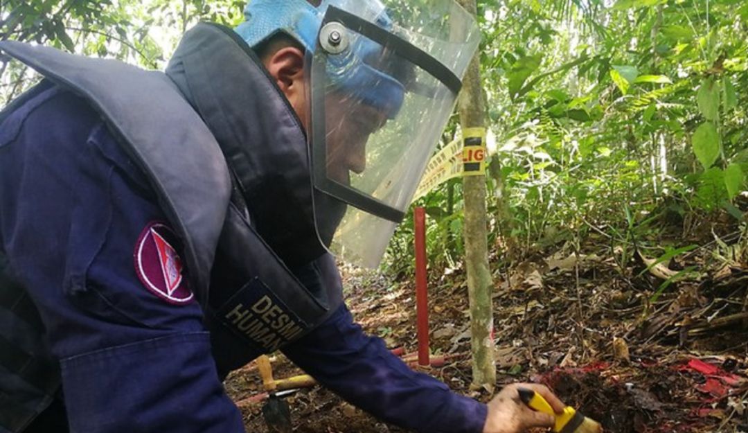 Colombia presidirá convención contra minas antipersona en 2022 Colombia presidirá convención contra minas antipersona en 2022