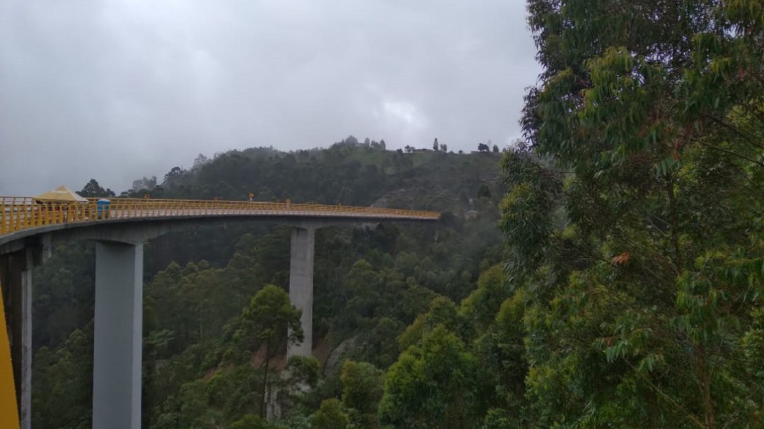 25 túneles, 31 viaductos, 30 kilómetros doble calzada, Calarcá y Cajamarca