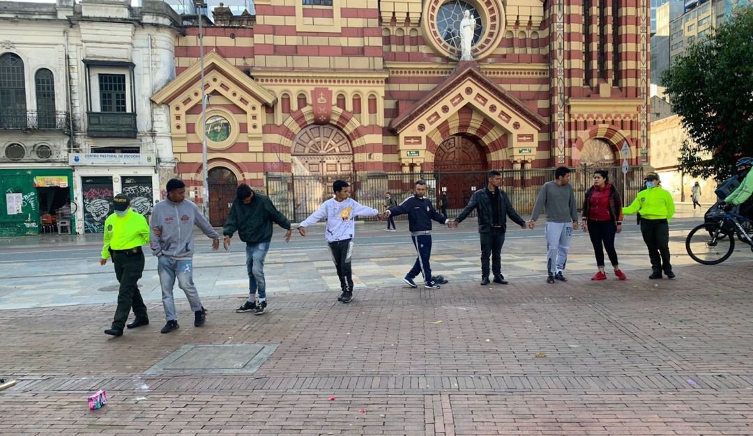 Capturan banda involucrada en 6 homicidios en el centro de Bogotá Capturan banda involucrada en 6 homicidios en el centro de Bogotá