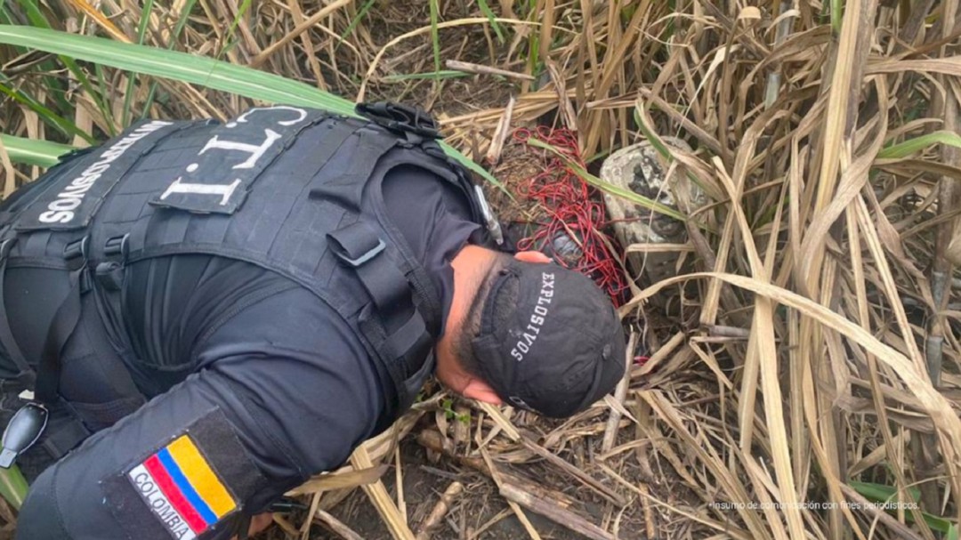 En Florida, Valle, disidencias pretendían activar 110 kilos de Pentolita