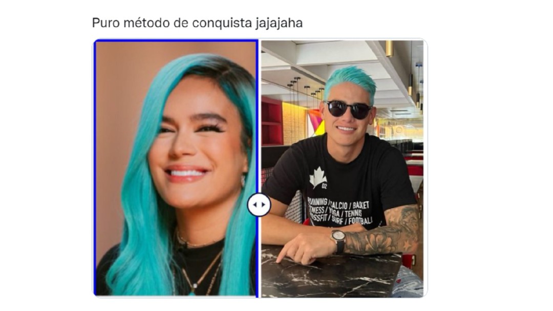 Nuevo y exótico look de James Rodríguez: vea los mejores memes