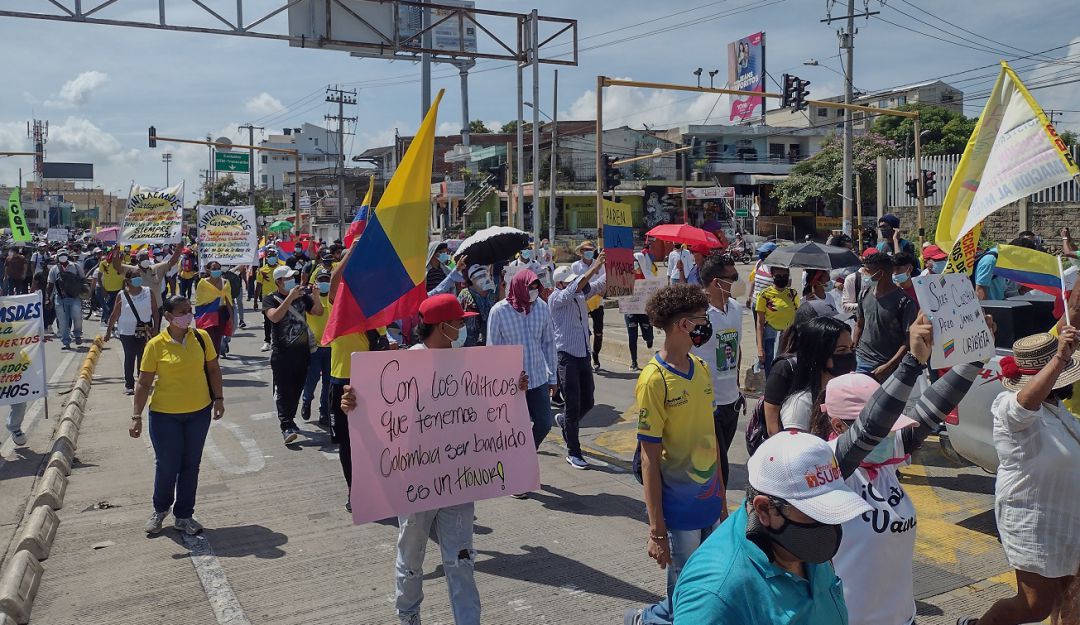 A las 5:00 a.m. partirá una caravana desde los municipios que llegará al Colegio Departamental. En la tarde habrá una marcha en Chambacú A las 5:00 a.m. partirá una caravana desde los municipios que llegará al Colegio Departamental. En la tarde habrá una marcha en Chambacú