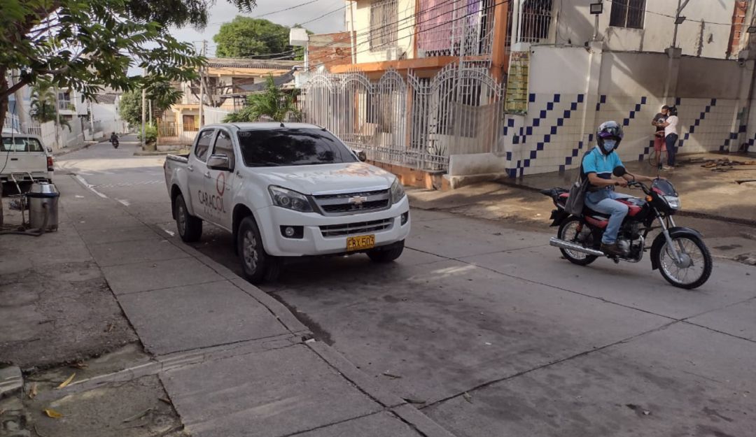 Esta comunidad de Cartagena señala que los patrullajes de la policía se ven, pero no son suficientes Esta comunidad de Cartagena señala que los patrullajes de la policía se ven, pero no son suficientes