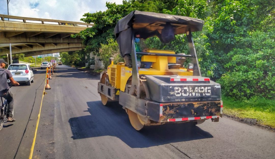 La Secretaría de Infraestructura informó que el sector de Ronda Real tiene un avance del 92% y el contraflujo del Nuevo Bosque 91% La Secretaría de Infraestructura informó que el sector de Ronda Real tiene un avance del 92% y el contraflujo del Nuevo Bosque 91%