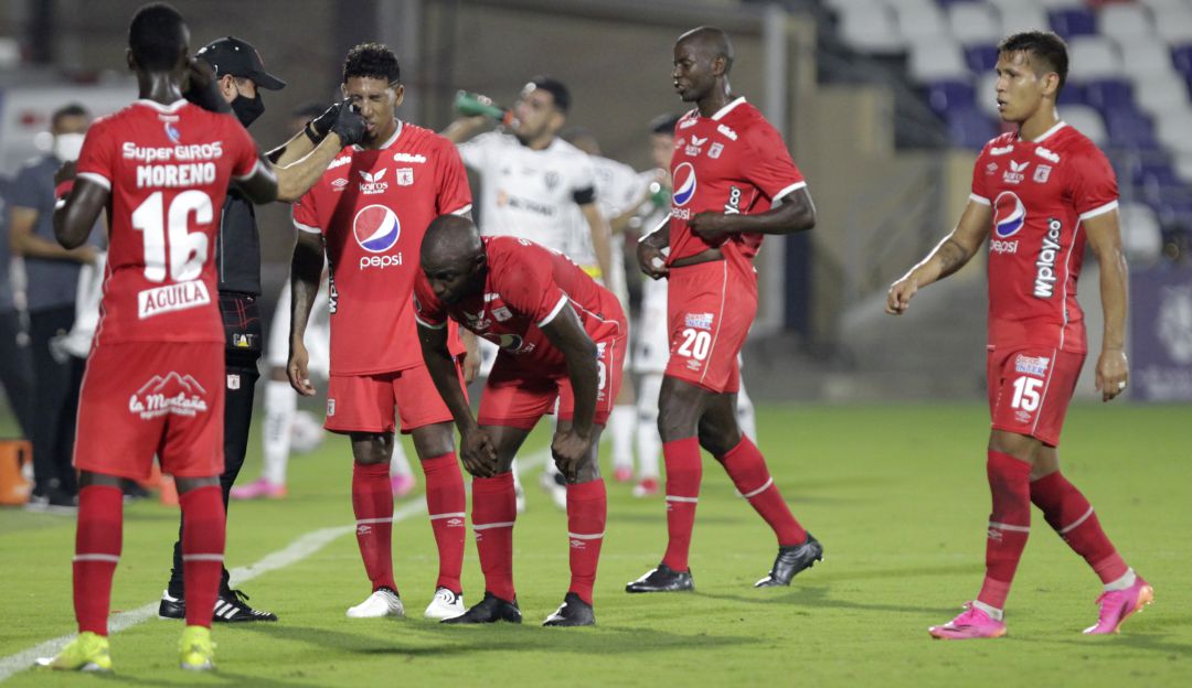 América jugando como local en el estadio Romelio Martínez, en la Copa Libertadores 2020. América jugando como local en el estadio Romelio Martínez, en la Copa Libertadores 2020.