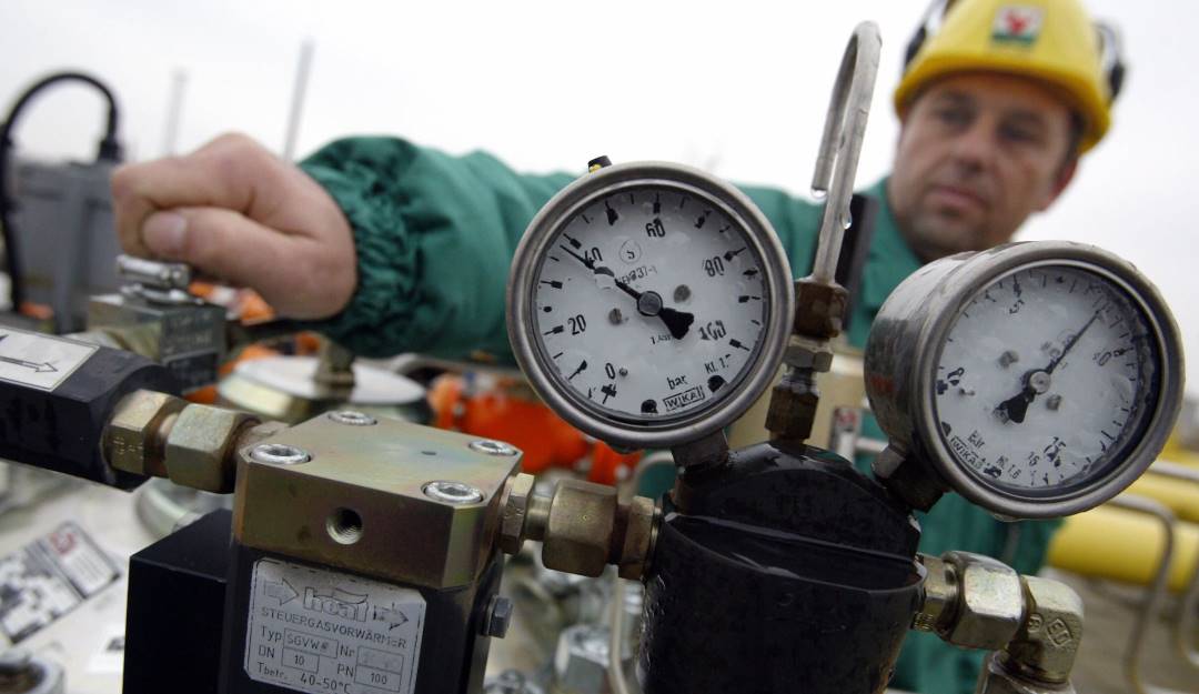 Operador de la compañía de gas rusa, Gazprom. Foto: Getty Operador de la compañía de gas rusa, Gazprom. Foto: Getty