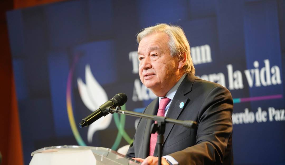 Secretario de la ONU Antonio Guterres Secretario de la ONU Antonio Guterres