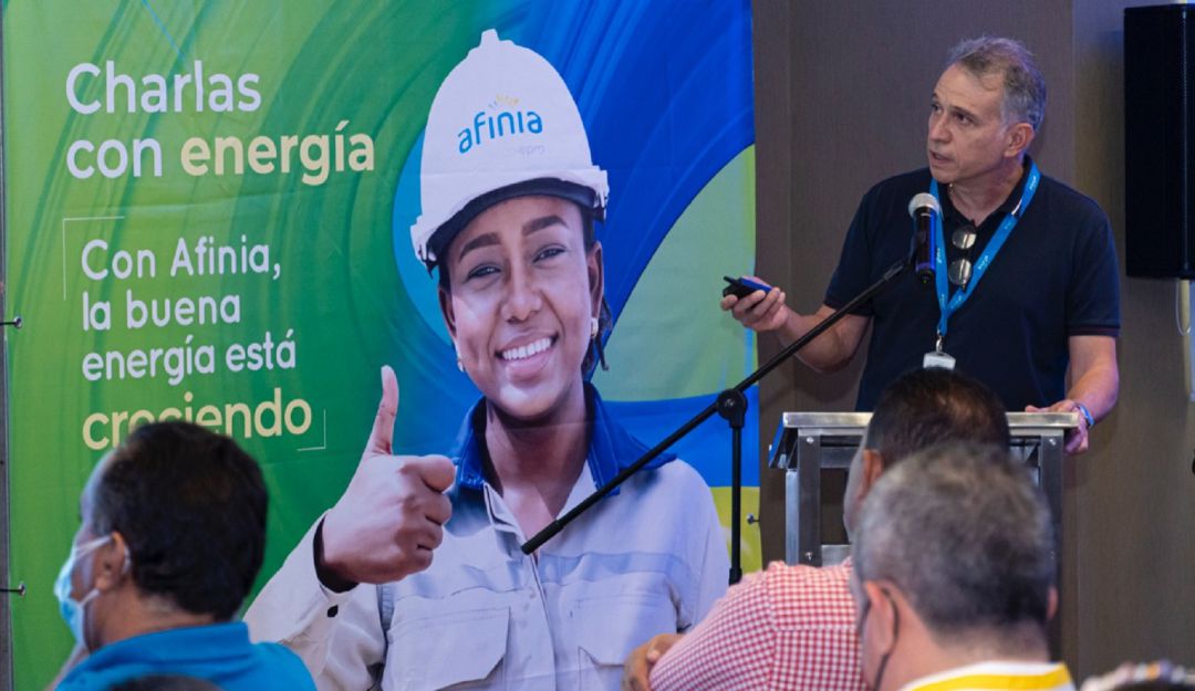 Durante el encuentro entregó detalles de las obras e inversiones del orden de los $4 billones que la empresa realizará hasta 2025 Durante el encuentro entregó detalles de las obras e inversiones del orden de los $4 billones que la empresa realizará hasta 2025
