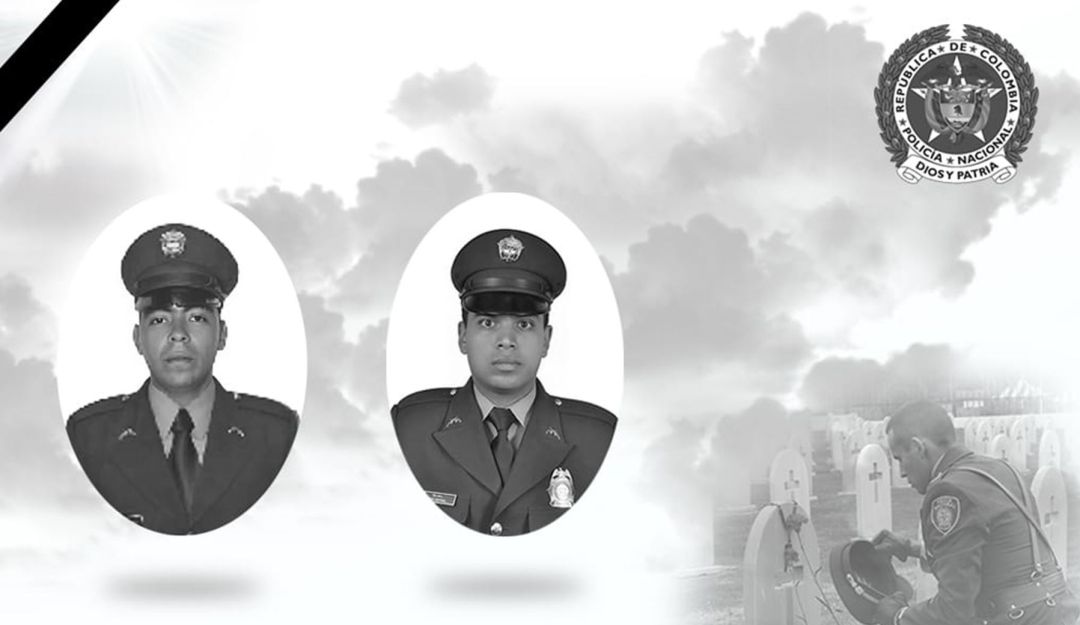 Policías asesinados en Ibagué Policías asesinados en Ibagué