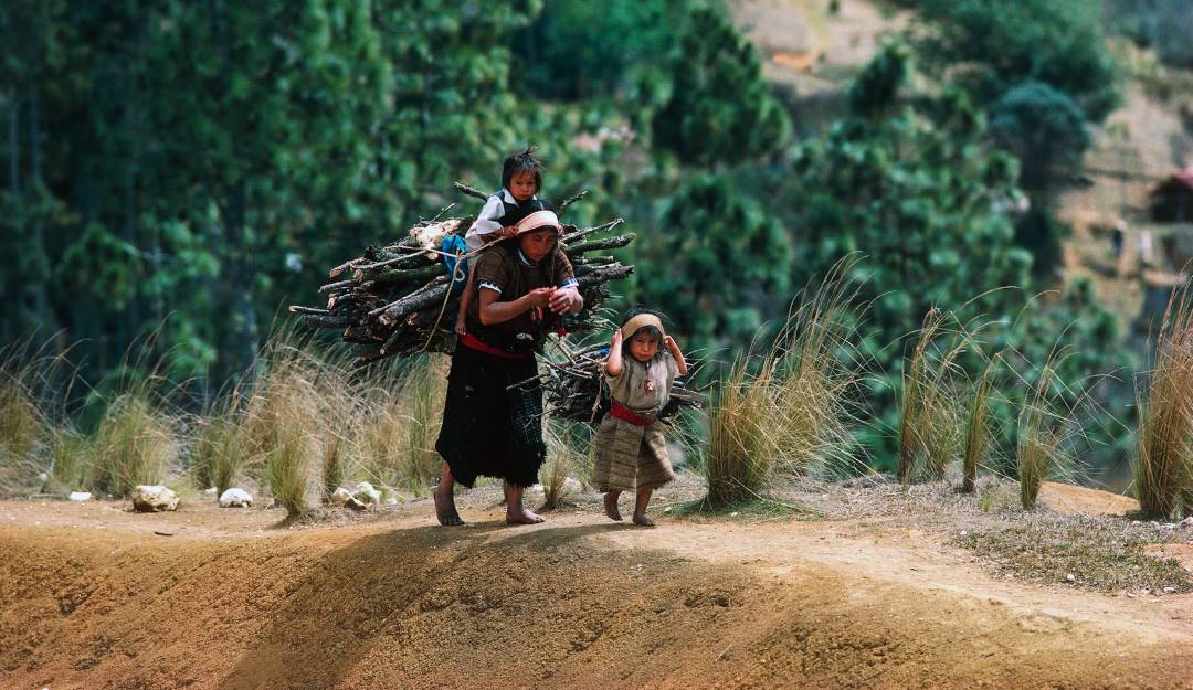 Familia indígena mexicana. Foto: Getty Familia indígena mexicana. Foto: Getty