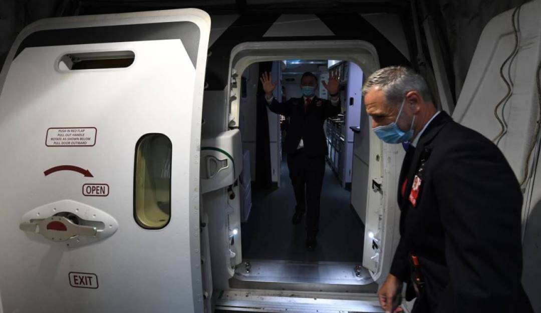 Vuelos durante la pandemia del coronavirus. Foto: Getty Vuelos durante la pandemia del coronavirus. Foto: Getty