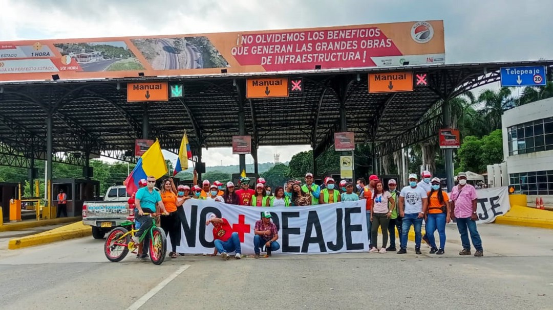Concesión no construirá carretera en Turbaco, pero cobrará: manifestantes