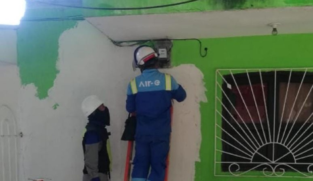 Operarios de Air-e. Cortesía: Air-e Operarios de Air-e. Cortesía: Air-e