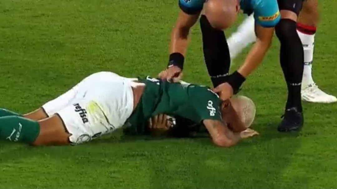 ¿Golpe de Pitana? La insólita simulación en la final de la Libertadores