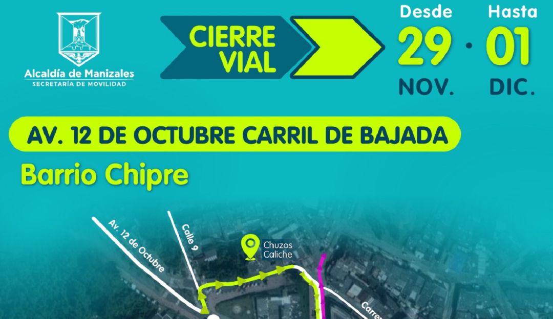 Cierre vial Cierre vial