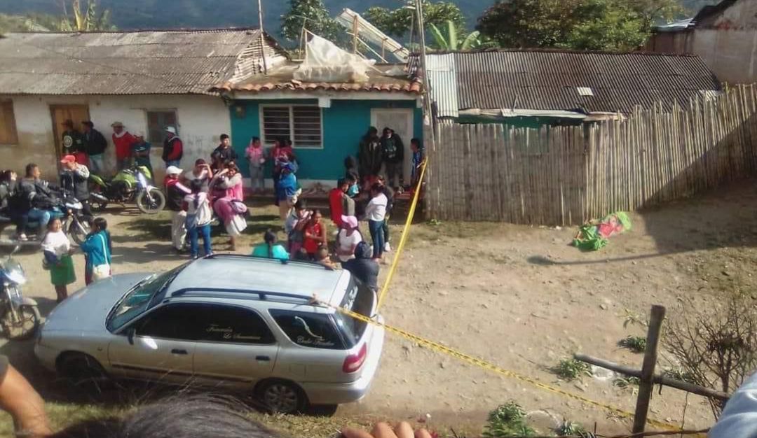 Homicidio en Caldono Homicidio en Caldono