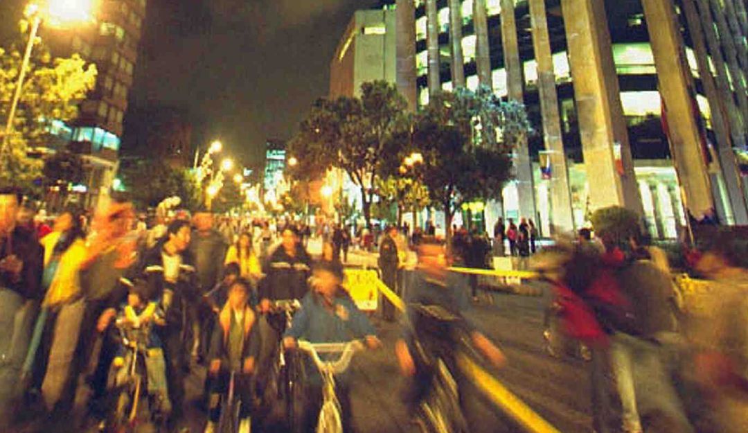 Ciclovía nocturna Ciclovía nocturna