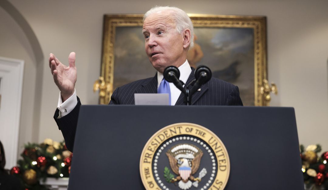 "Ómicron es motivo de preocupación, pero no de pánico": Presidente Biden "Ómicron es motivo de preocupación, pero no de pánico": Presidente Biden