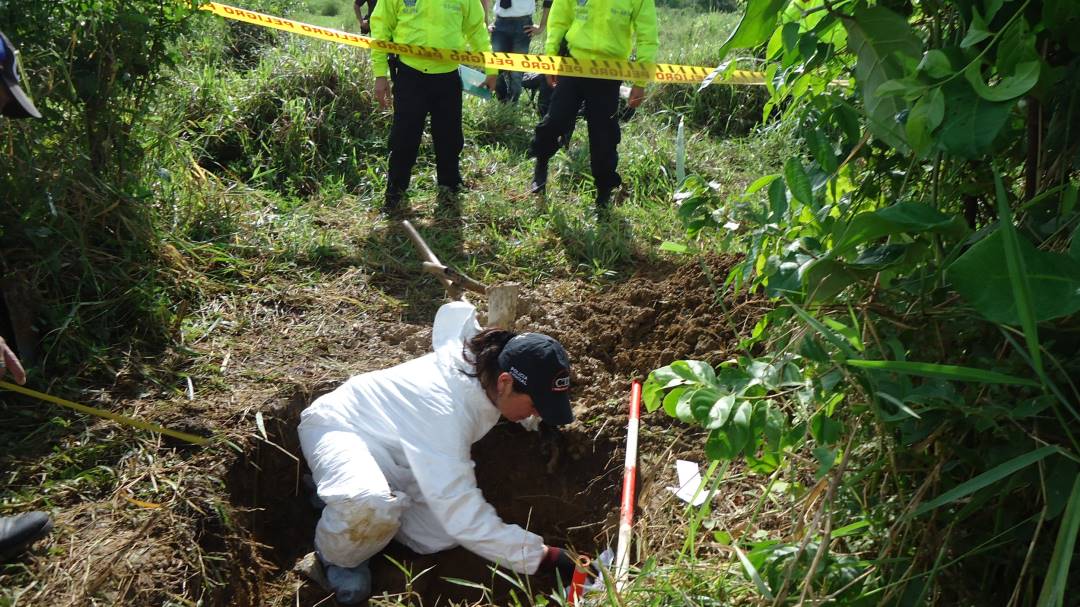 La Unidad de Búsqueda halló tres posibles fosas clandestinas en Casanare