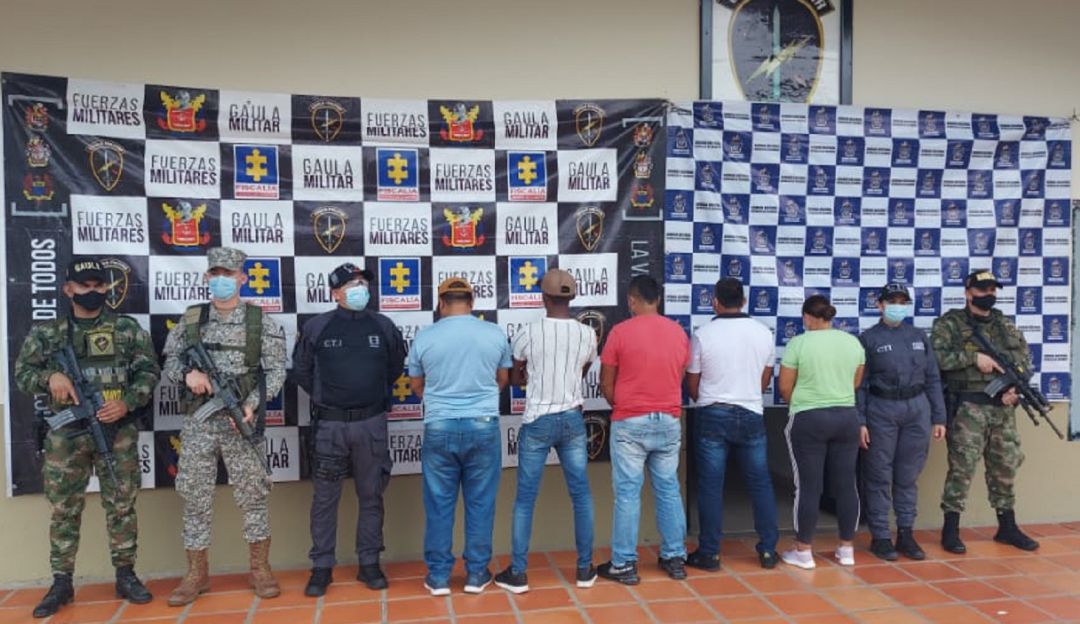 Desmantelan banda de las GAOR en el Putumayo Desmantelan banda de las GAOR en el Putumayo