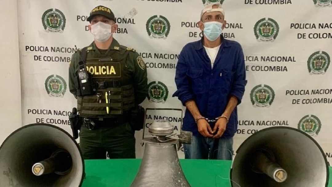 Robó cornetas de sistema de alarma comunitaria