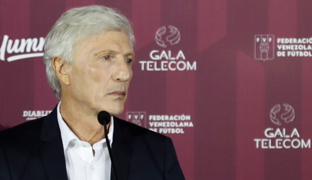 José Pékerman, presentado como nuevo DT de Venezuela. José Pékerman, presentado como nuevo DT de Venezuela.