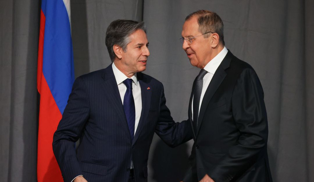 Antony Blinken y Serguei Lavrov Antony Blinken y Serguei Lavrov
