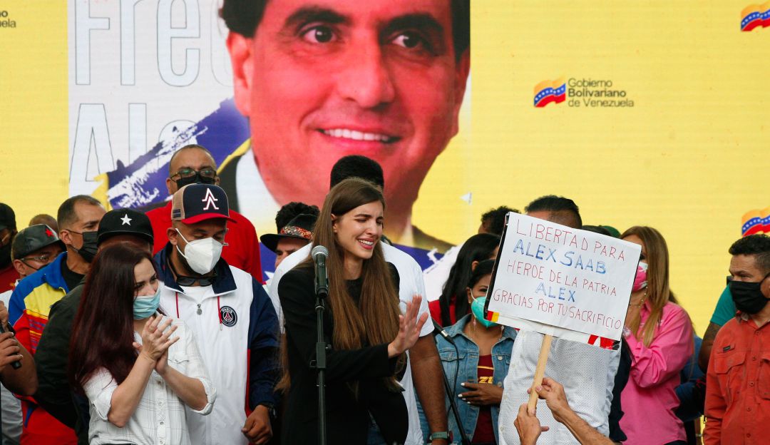 Actos por la libertad de Saab en Venezuela Actos por la libertad de Saab en Venezuela