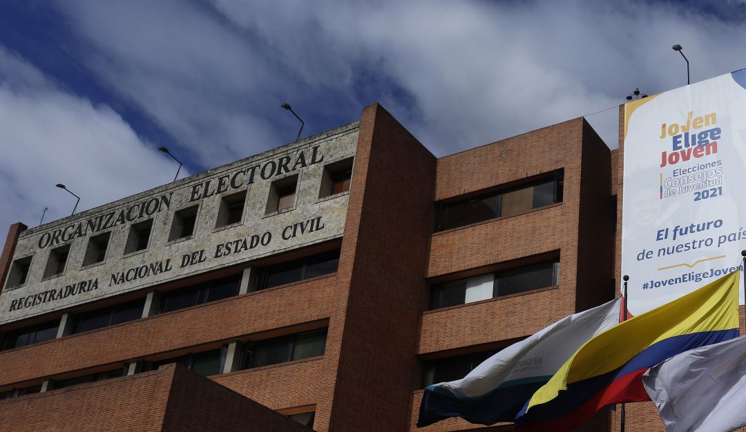 Cierre de votaciones de los consejos locales y municipales de juventud. En la foto: Registraduría Nacional del Estado Civil Cierre de votaciones de los consejos locales y municipales de juventud. En la foto: Registraduría Nacional del Estado Civil