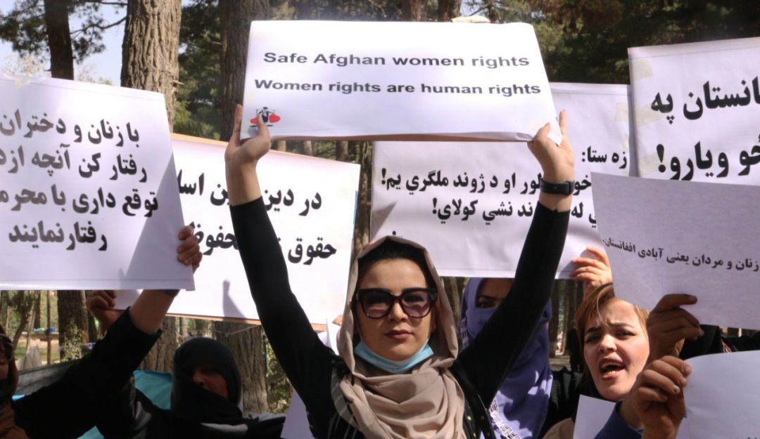 Protestas de mujeres en Afganistán Protestas de mujeres en Afganistán
