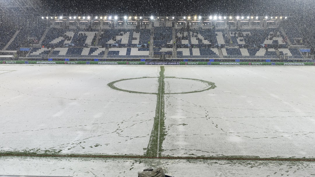 Atalanta y Villarreal aplazan su clasificación por fuerte nevada
