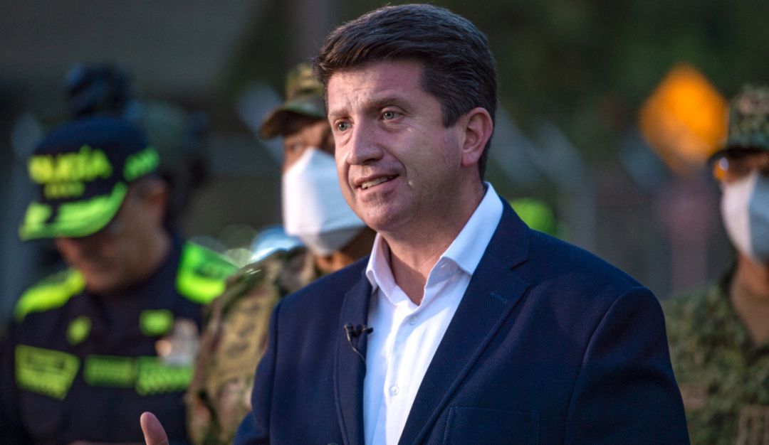 Jefe de la cartera, Diego Molano. Jefe de la cartera, Diego Molano.