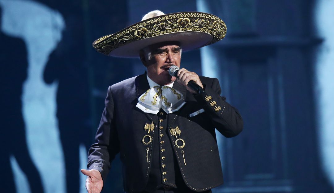 Vicente Fernández en el aniversario número 20 de los Grammy en 2019 Vicente Fernández en el aniversario número 20 de los Grammy en 2019