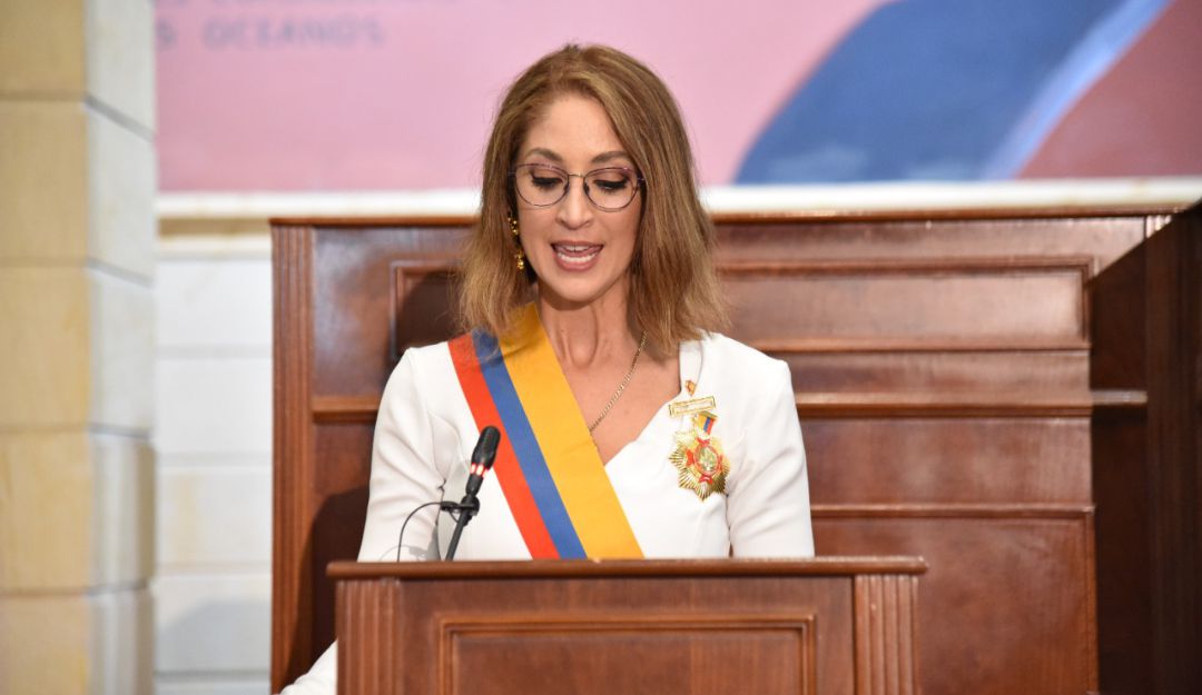 'Marica, ya no más': el paso en falso de Jennifer Arias en plena sesión 'Marica, ya no más': el paso en falso de Jennifer Arias en plena sesión