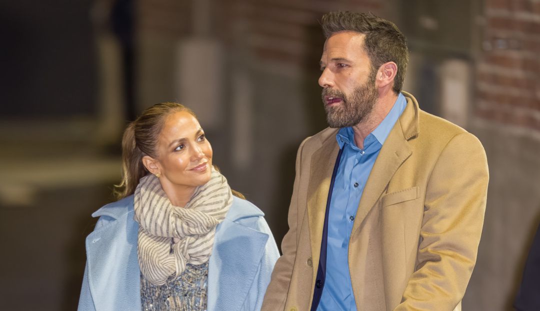La cantante Jennifer Lopez junto al actor Ben Affleck La cantante Jennifer Lopez junto al actor Ben Affleck