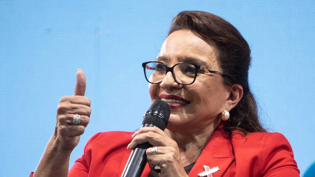 Xiomara Castro es proclamada oficialmente como presidenta de Honduras