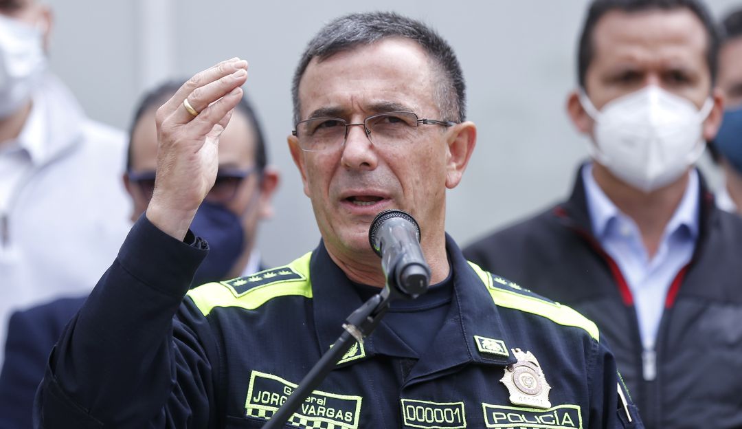 Director de la Policía, general Jorge Luis Vargas. Director de la Policía, general Jorge Luis Vargas.