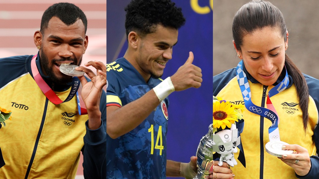 Los deportistas colombianos más importantes del 2021