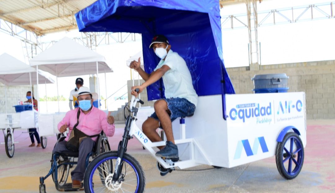 Proyectos de beneficio en el Magdalena: Vendedores ambulantes de Puebloviejo reciben bicicarros para sus labores Proyectos de beneficio en el Magdalena: Vendedores ambulantes de Puebloviejo reciben bicicarros para sus labores