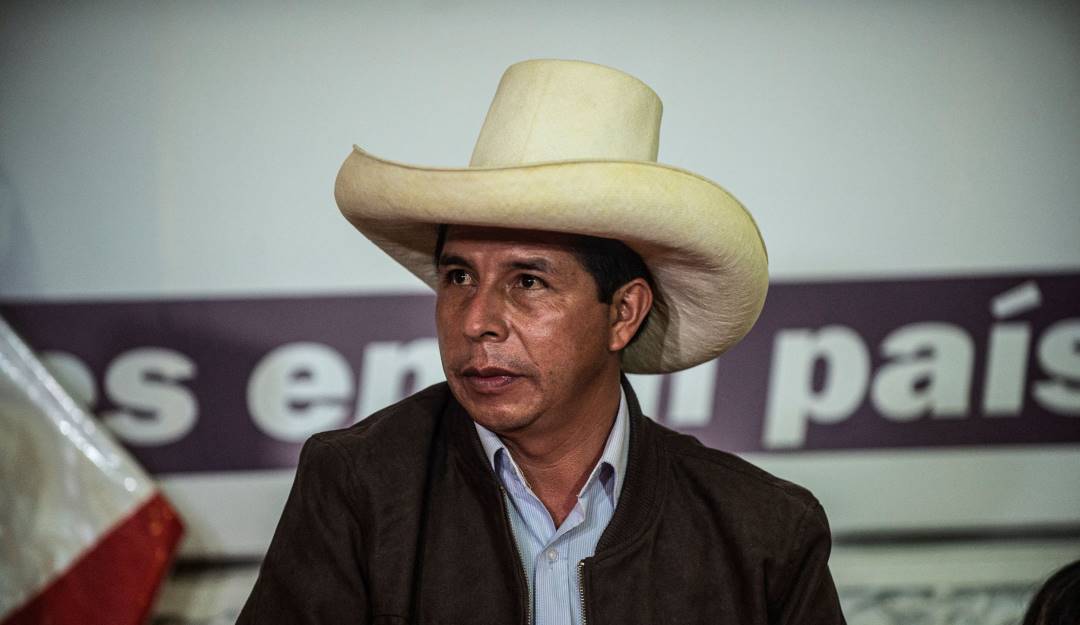 El presidente peruano, Pedro Castillo. Foto: Getty El presidente peruano, Pedro Castillo. Foto: Getty