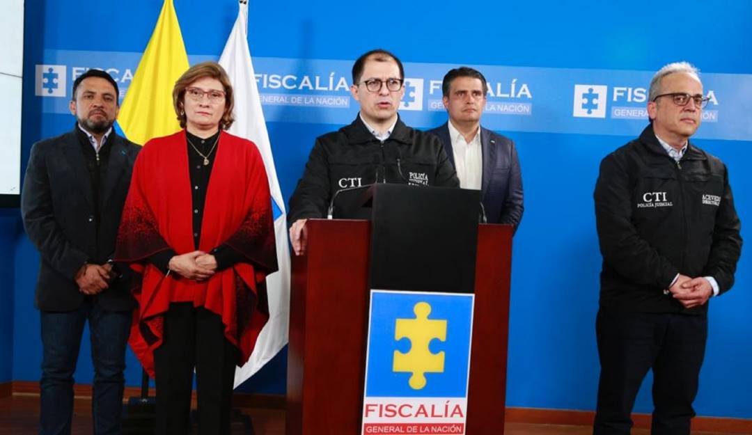 Francisco Barbosa, Fiscal General de la Nación y parte de su equipo de fiscales FOTO FISCALÍA Francisco Barbosa, Fiscal General de la Nación y parte de su equipo de fiscales FOTO FISCALÍA