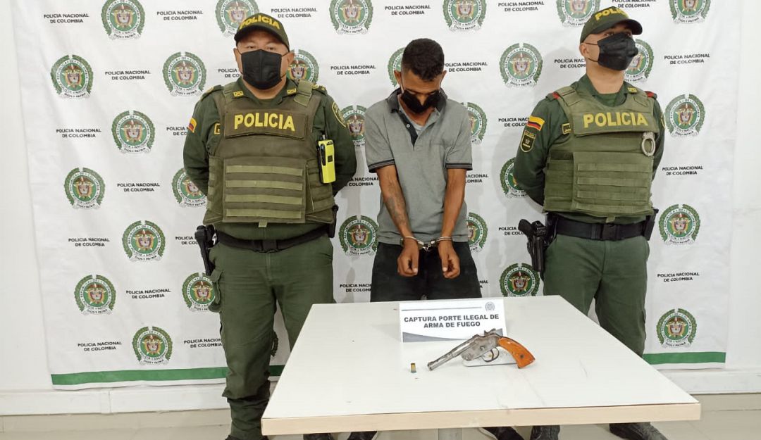 Al detenido le registra una anotación judicial por el delito de hurto, aseguró la Policía Al detenido le registra una anotación judicial por el delito de hurto, aseguró la Policía